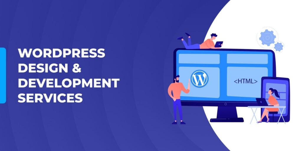 WordPress development services showcasing high-quality website design and development solutions for businesses.